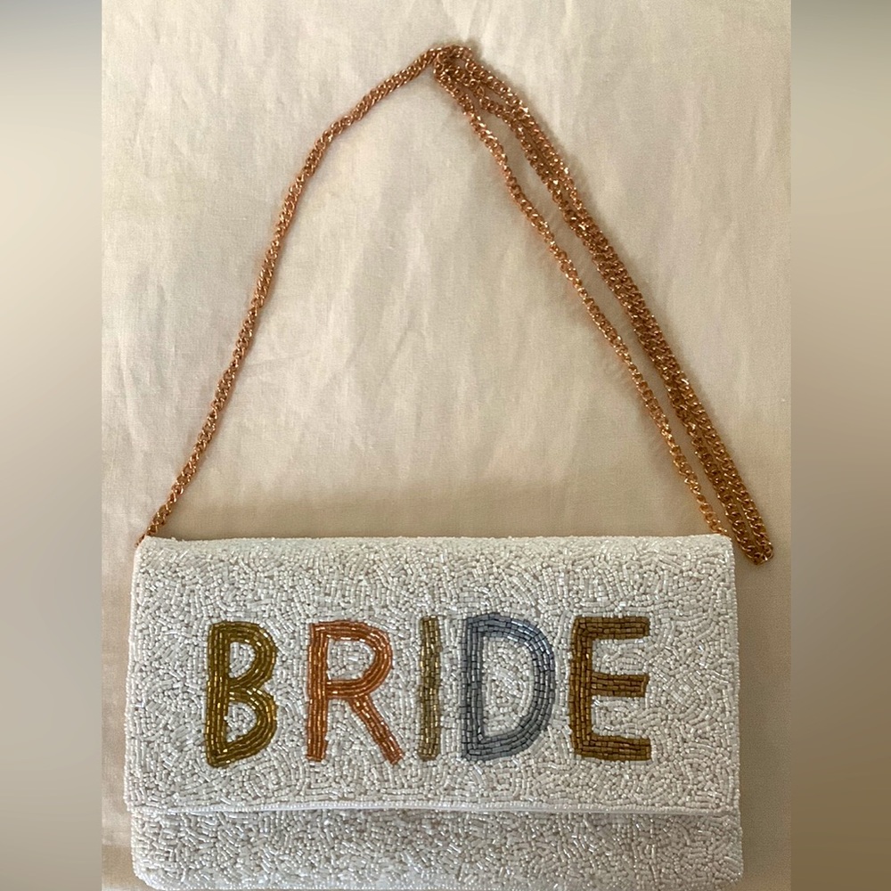 BRIDE Beaded Clutch